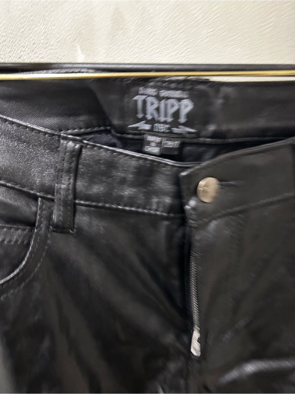 Vintage Tripp faux leather pants